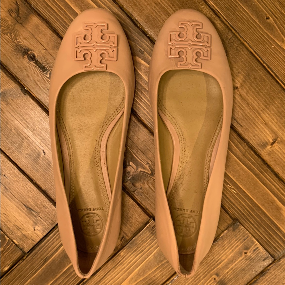 Tory Burch Melinda Light Pink Nude Ballet Flats